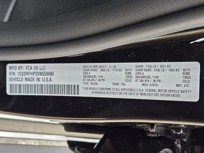 2027 RAM 1500 Limited