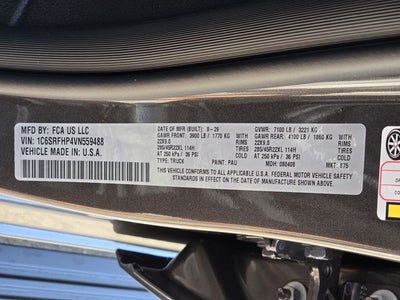 2027 RAM 1500 Limited