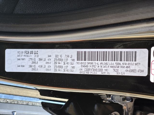 2019 RAM 1500 Limited