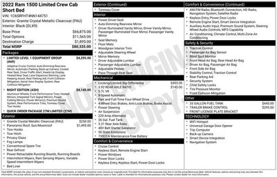 2022 RAM 1500 Limited