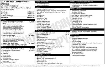 2024 RAM 1500 Limited