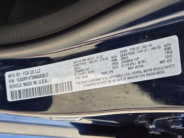 2022 RAM 1500 Limited