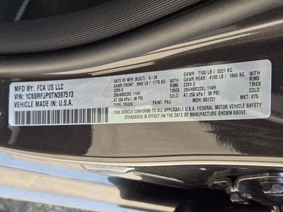 2026 RAM 1500 Laramie