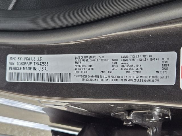 2026 RAM 1500 Laramie