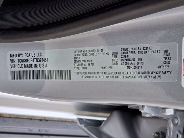 2026 RAM 1500 Laramie