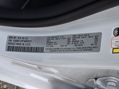 2026 RAM 1500 Laramie