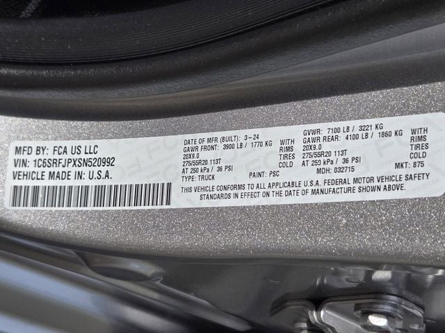 2025 RAM 1500 Laramie