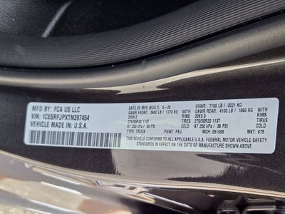 2026 RAM 1500 Laramie