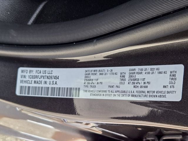2026 RAM 1500 Laramie