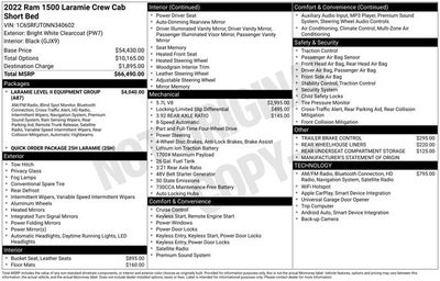 2022 RAM 1500 Laramie