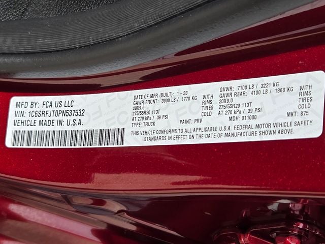 2023 RAM 1500 Laramie