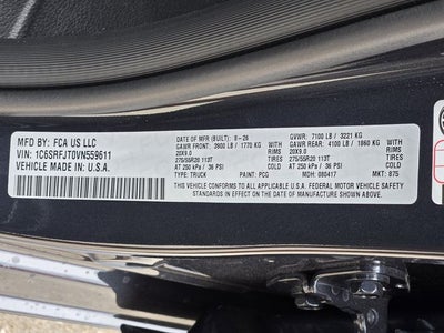 2027 RAM 1500 Laramie