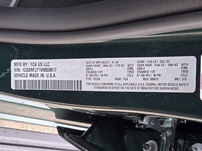 2027 RAM 1500 Laramie