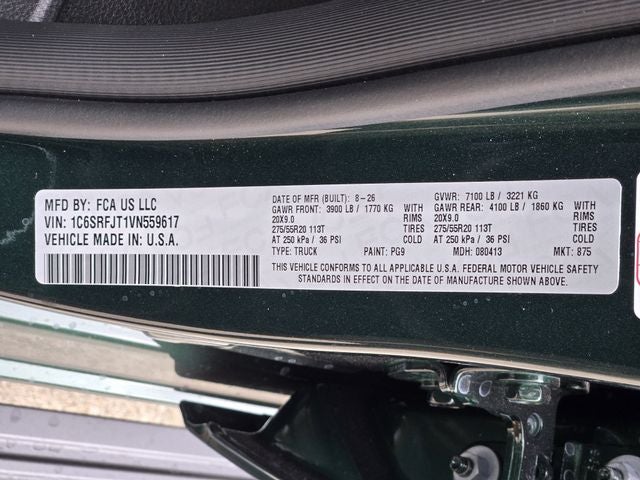 2027 RAM 1500 Laramie