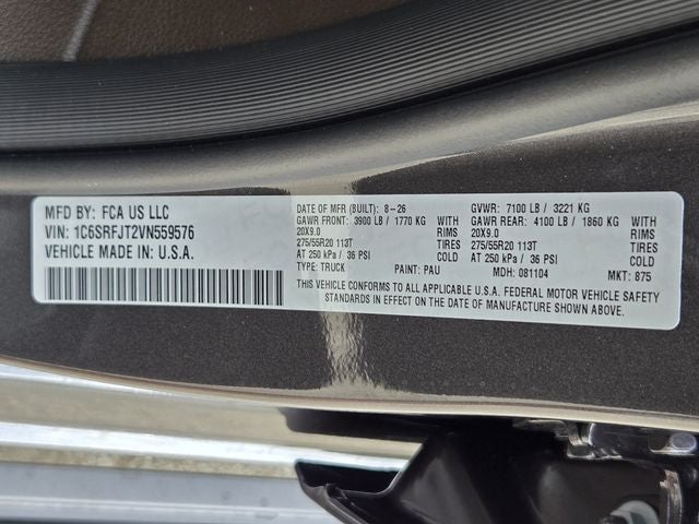2027 RAM 1500 Laramie