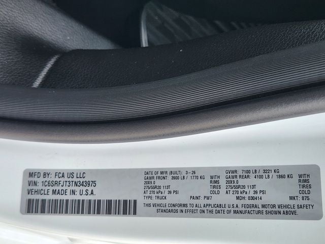 2026 RAM 1500 Laramie