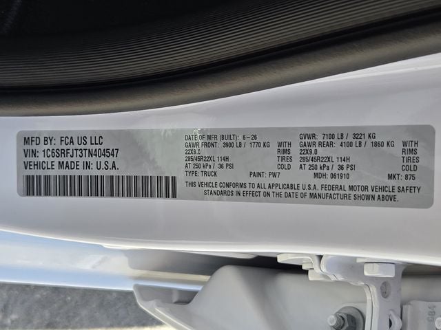 2026 RAM 1500 Laramie