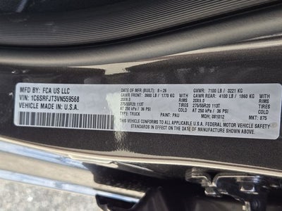2027 RAM 1500 Laramie
