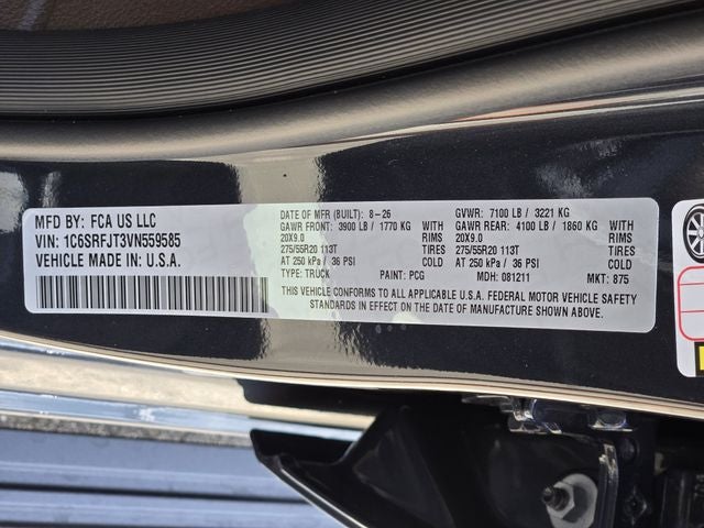 2027 RAM 1500 Laramie