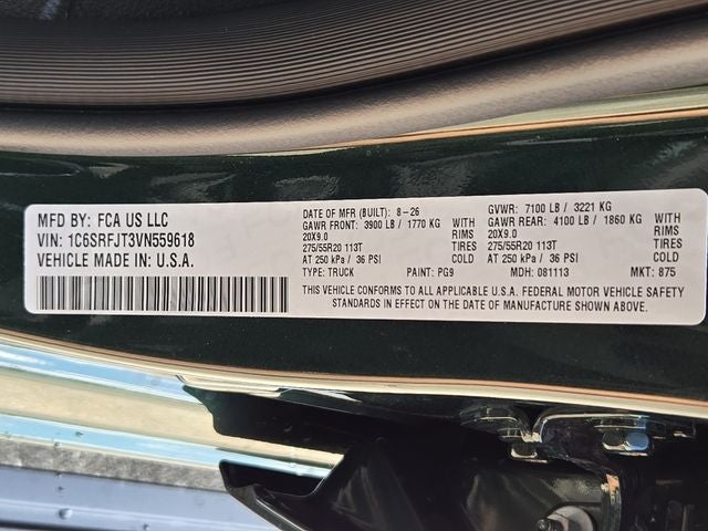 2027 RAM 1500 Laramie