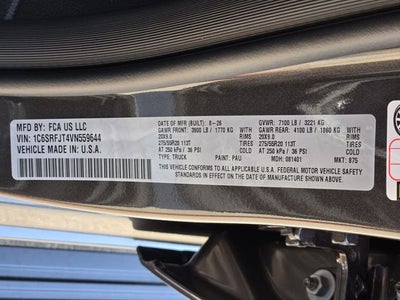 2027 RAM 1500 Laramie