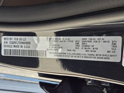 2027 RAM 1500 Laramie