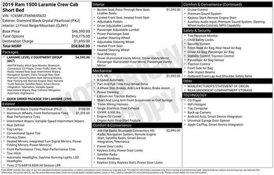 2019 RAM 1500 Laramie
