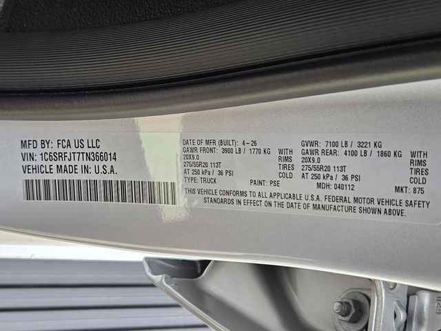 2026 RAM 1500 Laramie