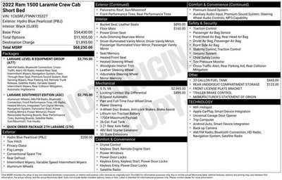 2022 RAM 1500 Laramie