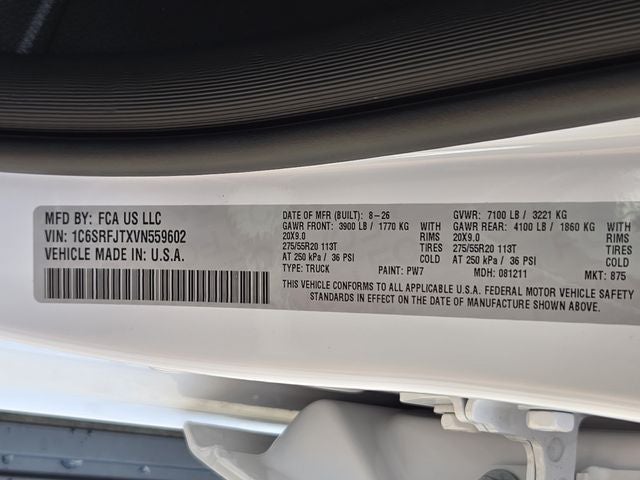 2027 RAM 1500 Laramie