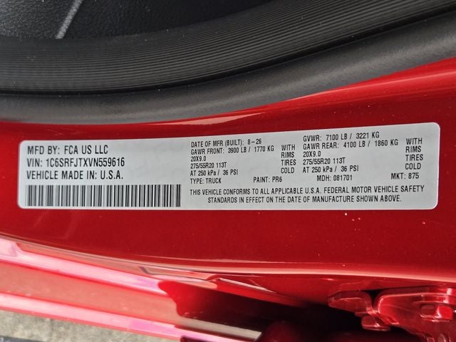 2027 RAM 1500 Laramie