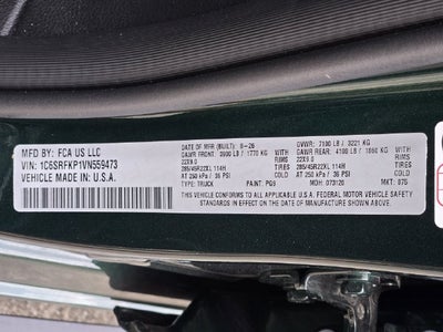 2027 RAM 1500 Tungsten