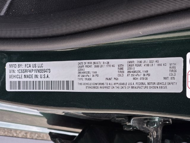 2027 RAM 1500 Tungsten