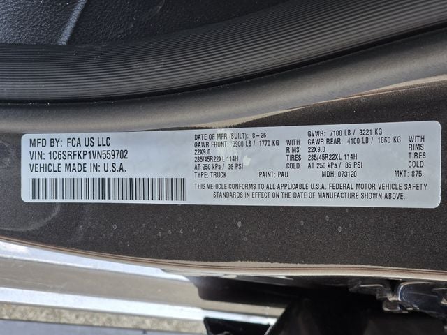 2027 RAM 1500 Tungsten