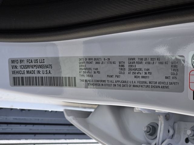 2027 RAM 1500 Tungsten