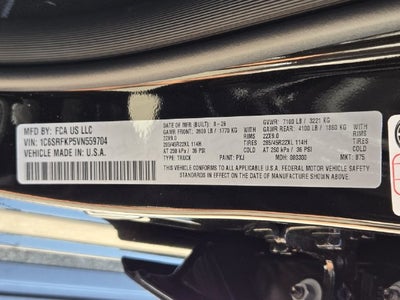 2027 RAM 1500 Tungsten