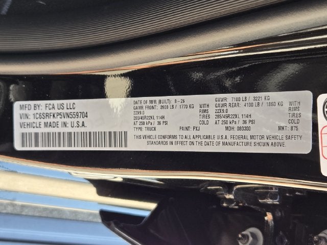2027 RAM 1500 Tungsten