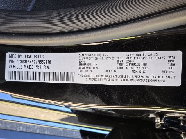 2027 RAM 1500 Tungsten
