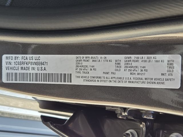2027 RAM 1500 Tungsten