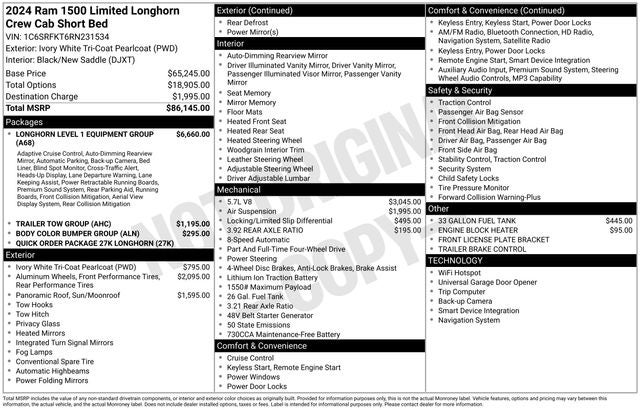 2024 RAM 1500 Limited