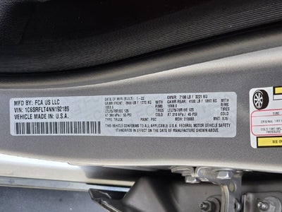 2022 RAM 1500 Rebel