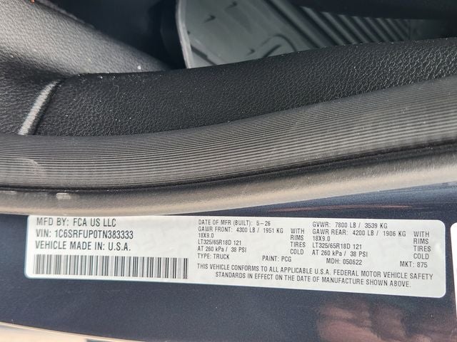 2026 RAM 1500 RHO