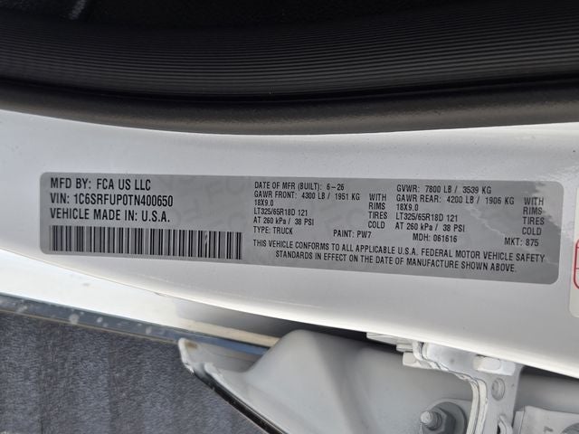 2026 RAM 1500 RHO