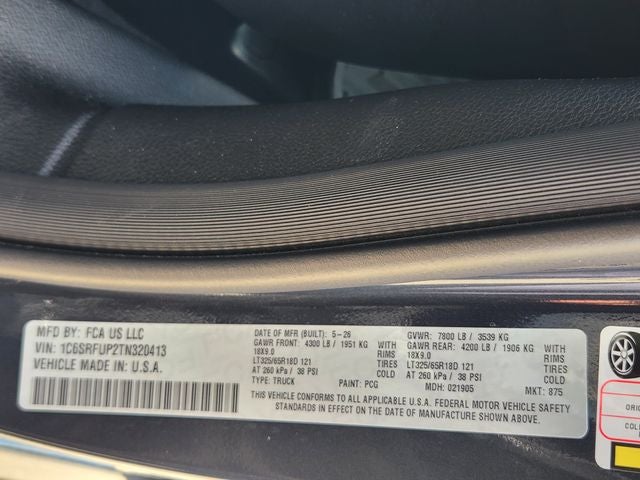 2026 RAM 1500 RHO