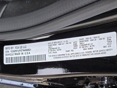 2026 RAM 1500 RHO