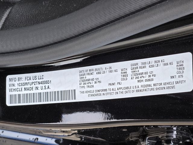 2026 RAM 1500 RHO