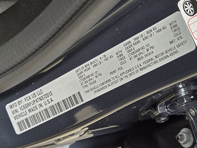 2026 RAM 1500 RHO