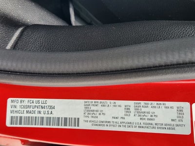 2026 RAM 1500 RHO