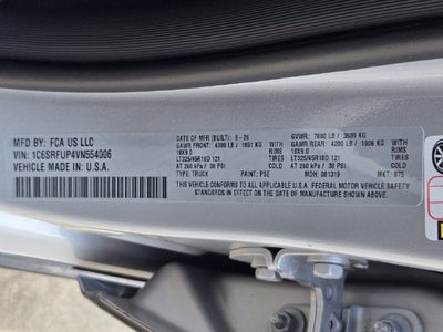 2027 RAM 1500 RHO