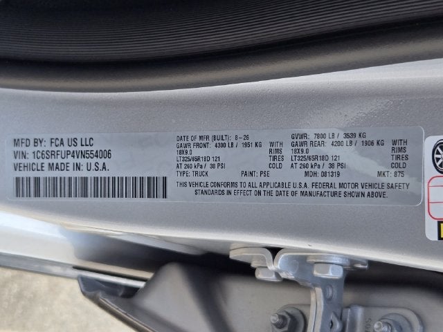 2027 RAM 1500 RHO